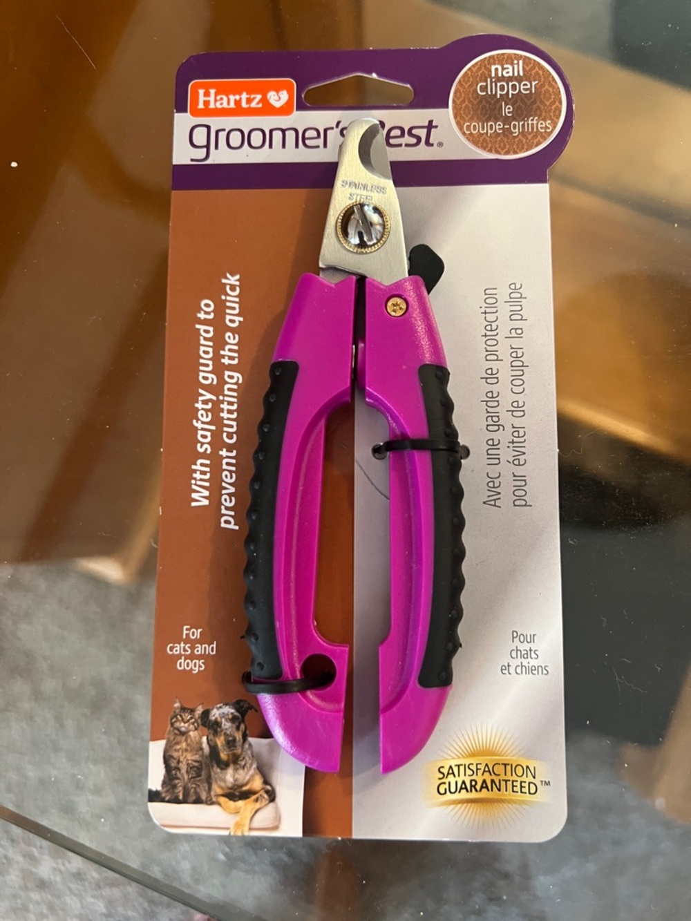Hartz Groomer’s Best Pink Pet Nail Clippers